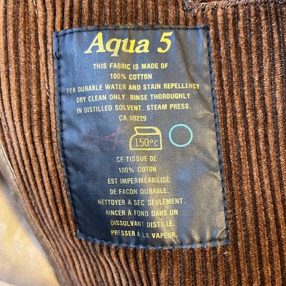 Showstopping long corduroy trench from the 70s - Picture 6 of 6